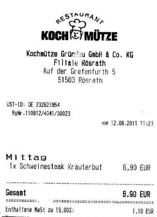 uitv Hffner Kochmtze Restaurant